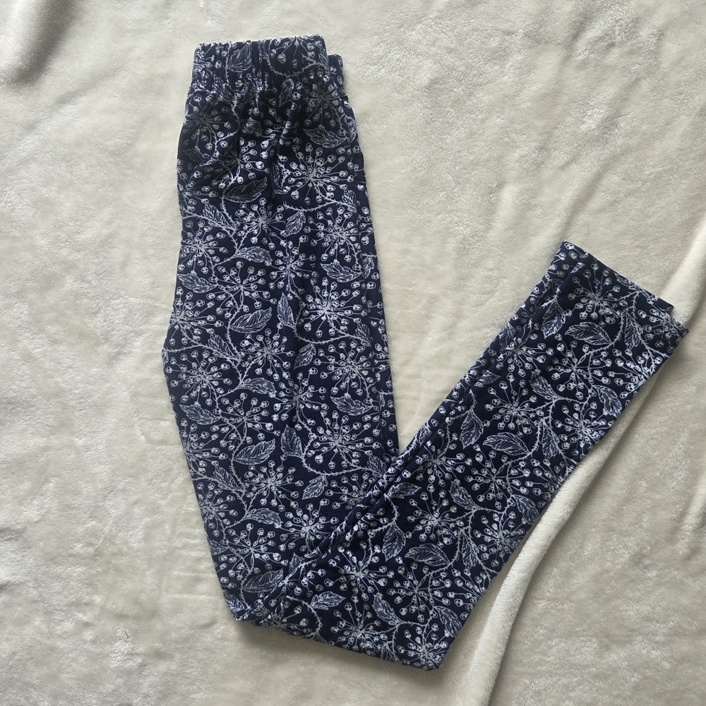 Floral Patterned Pants